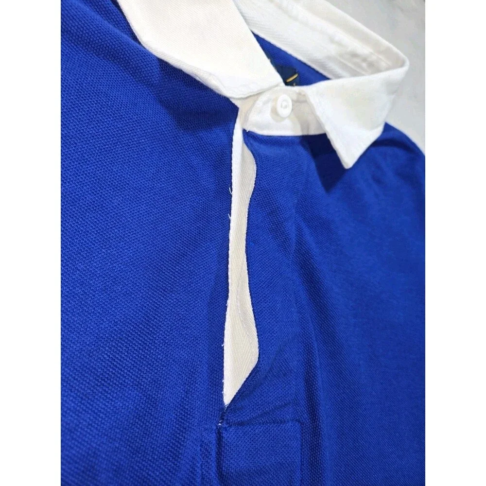 Mens Polo Ralph Lauren Short Sleeve Polo Shirt Striped Big Logo Large Tall New